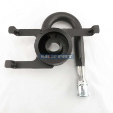 004079 - FRONT BURNER ASSY PAINTED