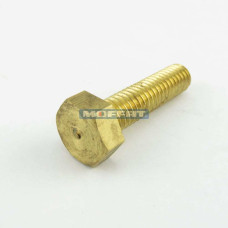 410214 - SCREW HEX 5/16BSWx1-1/4 BRASS SHEAR PIN