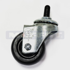 234212 - CASTOR 75mm STEM M12 RUBBER